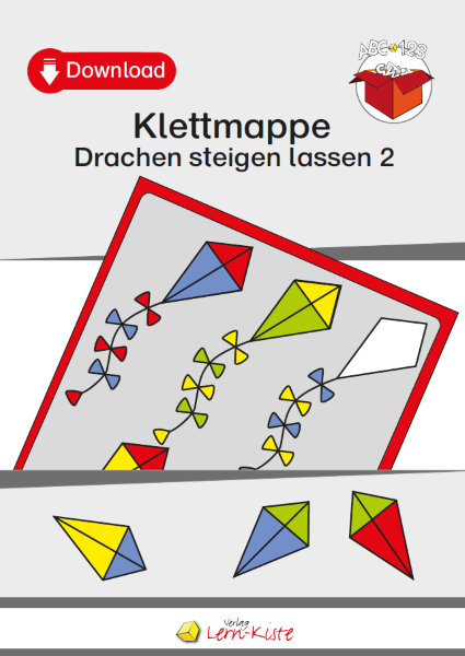 Drachen steigen lassen 2 - Lern-Kiste Unterrichtsmaterial & TEACCH Mappen