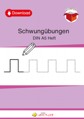 Schwungübungen, Nachspuren, Feinmotorik, Grafomotorik,