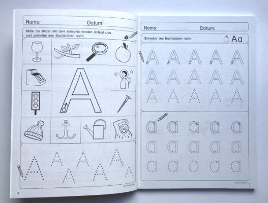ABC Anlaute und Buchstaben (Druck) LernKiste Unterrichtsmaterial