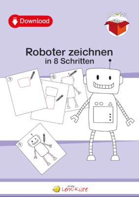 Roboter zeichnen in 8 Schritten [Digital]