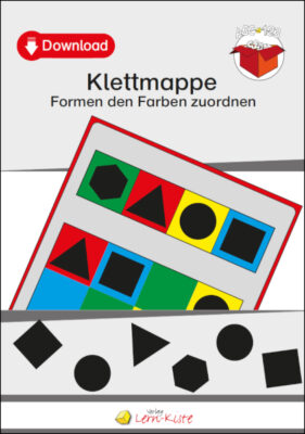 Klettmappe: Formen den Farben zuordnen [Digital]