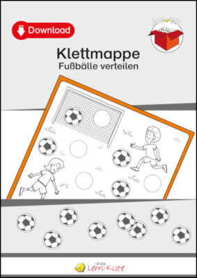 Klettmappe: Fußbälle verteilen [Digital]
