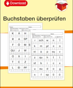 Buchstaben überprüfen [Digital]