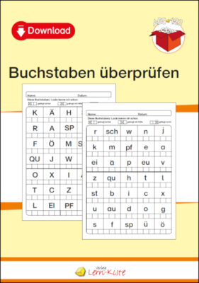 Buchstaben überprüfen [Digital]