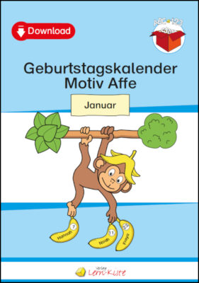 Geburtstagskalender Affe [Digital]
